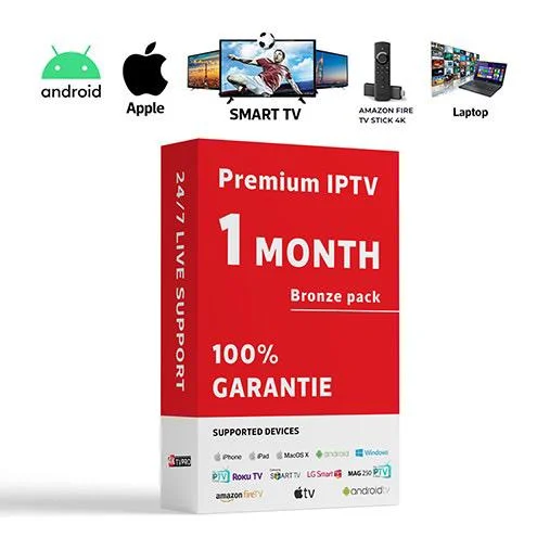 1 MAAND IPTV-ABONNEMENT